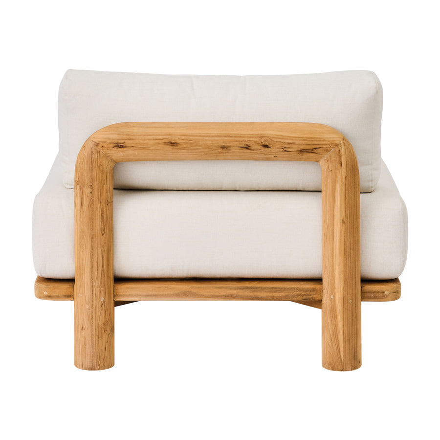 Recycled Teak Outdoor Module Sofa PRE ORDER AUGUST