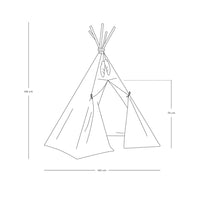 Thumbnail for Nobodinoz Nevada Teepee • Fawn 8435574931559