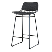 Thumbnail for Comfort Kit for the Wire Bar Stool - Dark Grey