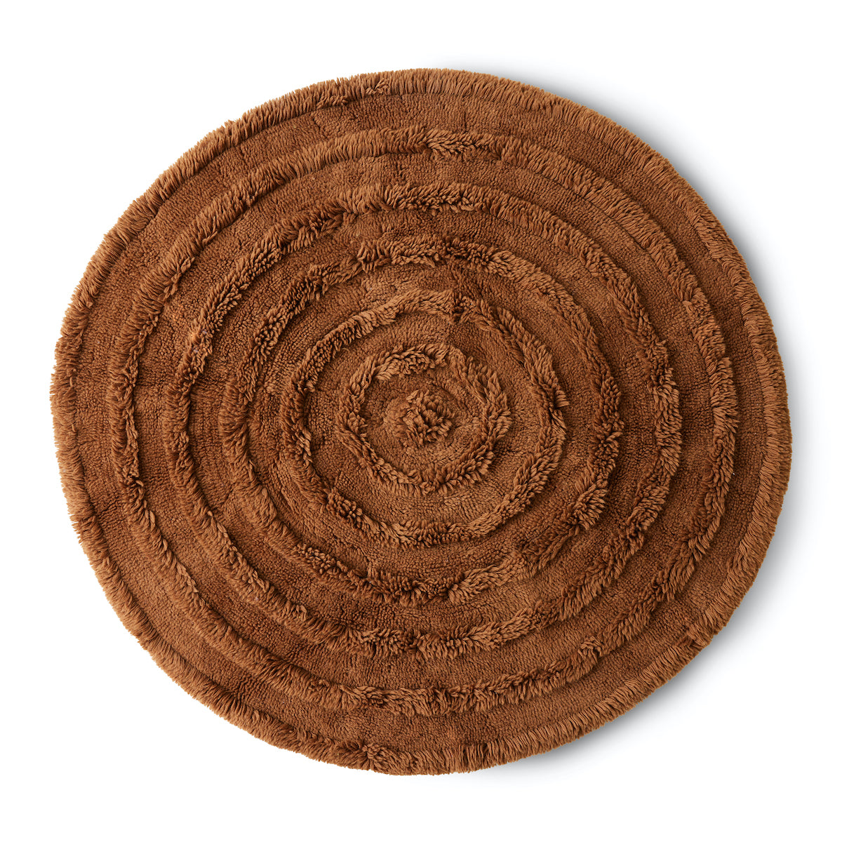 round-woolen-rug-mahogany-150cm