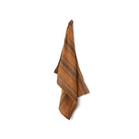 Thumbnail for Vida Striped Tea Towel Amber/Grey 50cm x 70cm