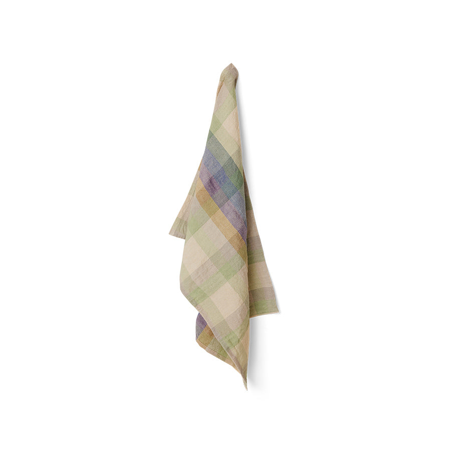 HKLIVING Vida Striped Tea Towel Multicoloured 50cm x 70cm