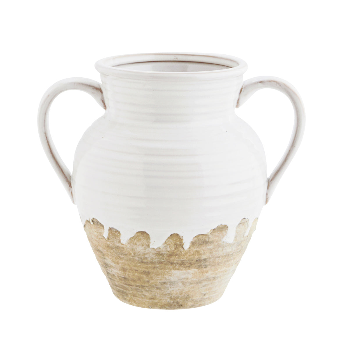 madam stoltz Stoneware Vase With Handles
