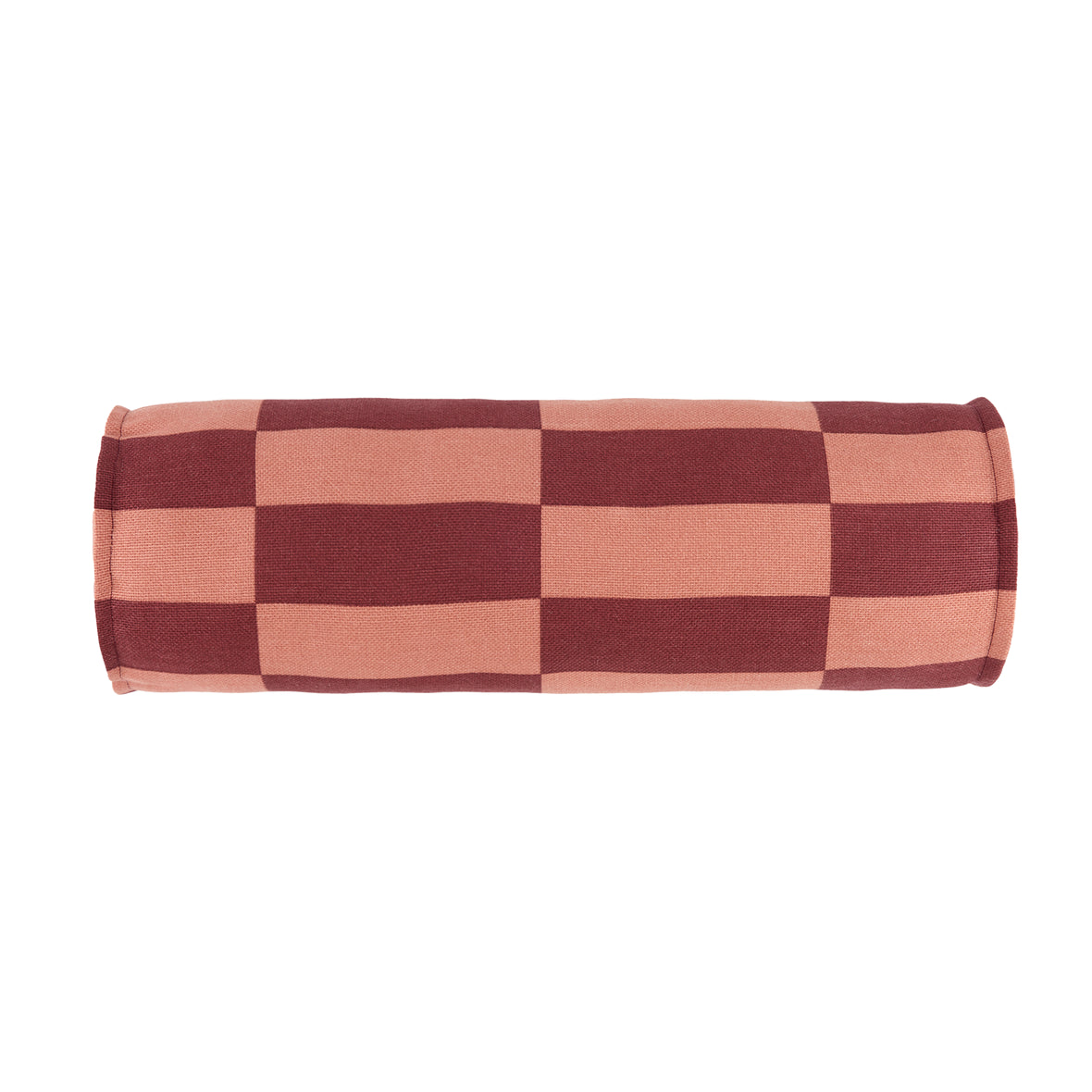 Cylinder Cushion Vibes - Marron Tiles