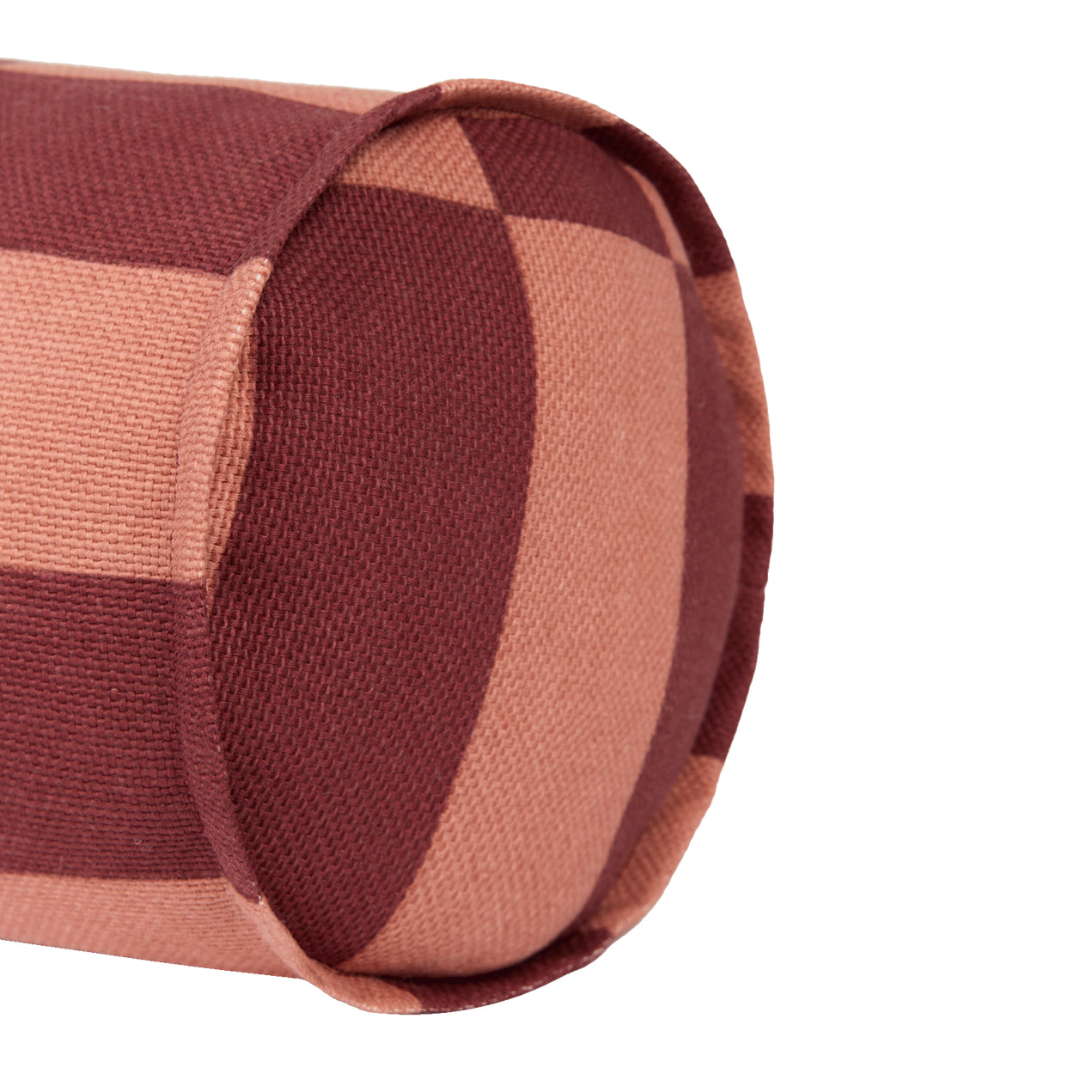 Cylinder Cushion Vibes - Marron Tiles