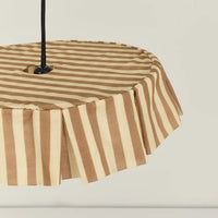 Thumbnail for Pendant lampshade diam. 40cm Vibes - Brown Stripes