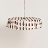Thumbnail for Pendant Lampshade Diam. 50cm Vibes - Auburn Black Harlequin