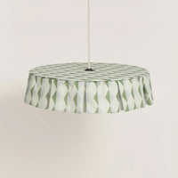 Thumbnail for Pendant Lampshade Diam. 50cm Vibes - Green Blue Harlequin