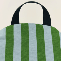 Thumbnail for Long Beanbag - Kid Size - Bliss - Green Blue Stripes