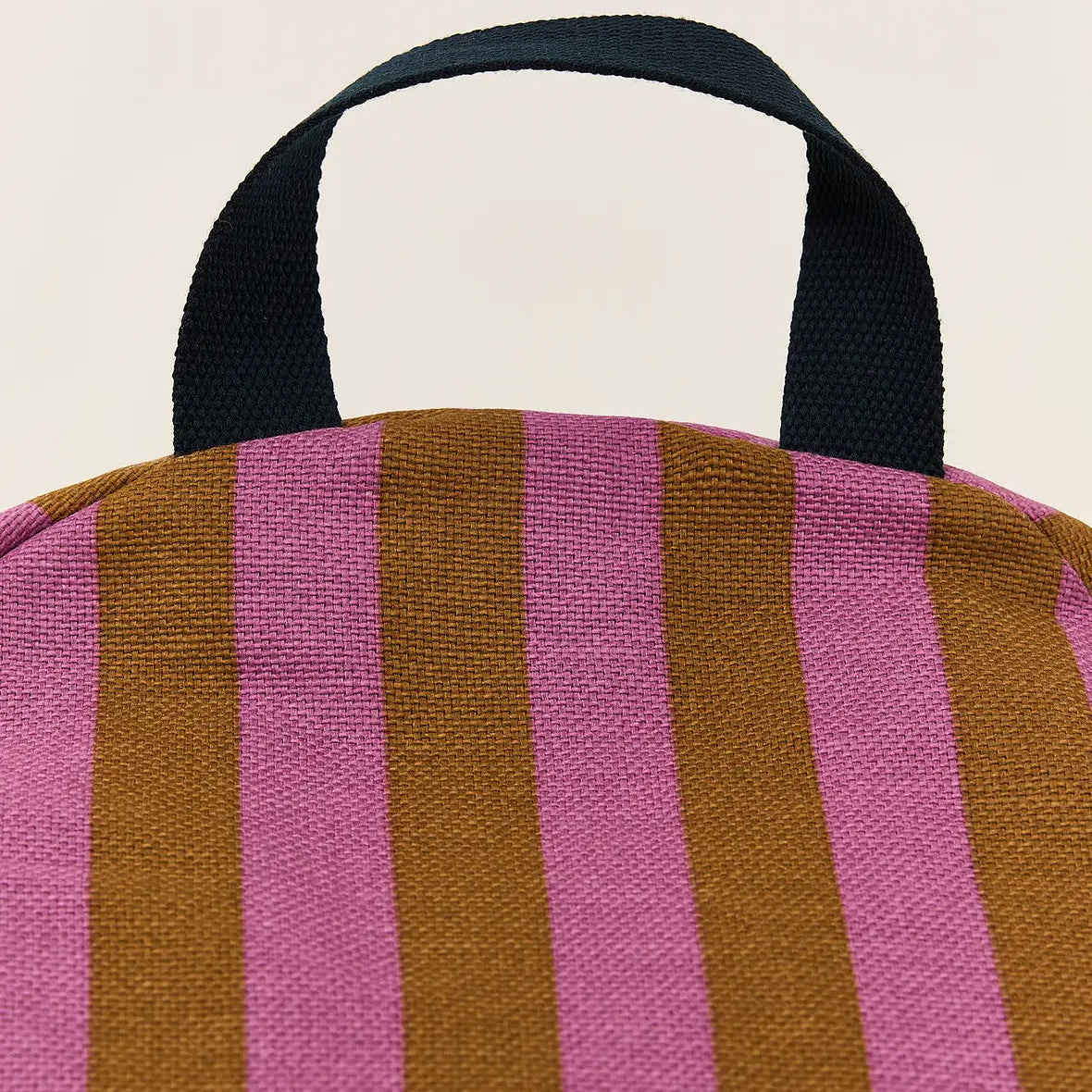 Long Beanbag - Kid Size - Bliss - Pink Curry Stripes