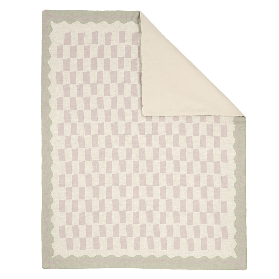 Nobodinoz Vibes Quilt French Linen Green 8435574935731