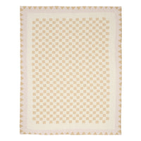 Thumbnail for Vibes Quilt French Linen Mustard
