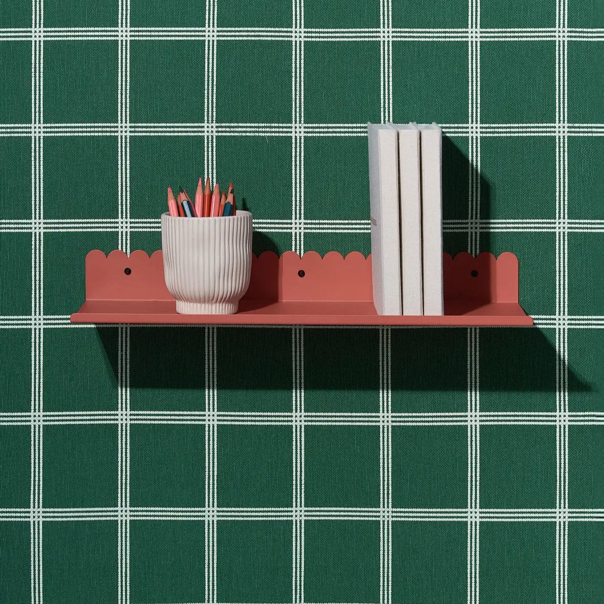 Wall Shelf Large Vibes - Burnt Red