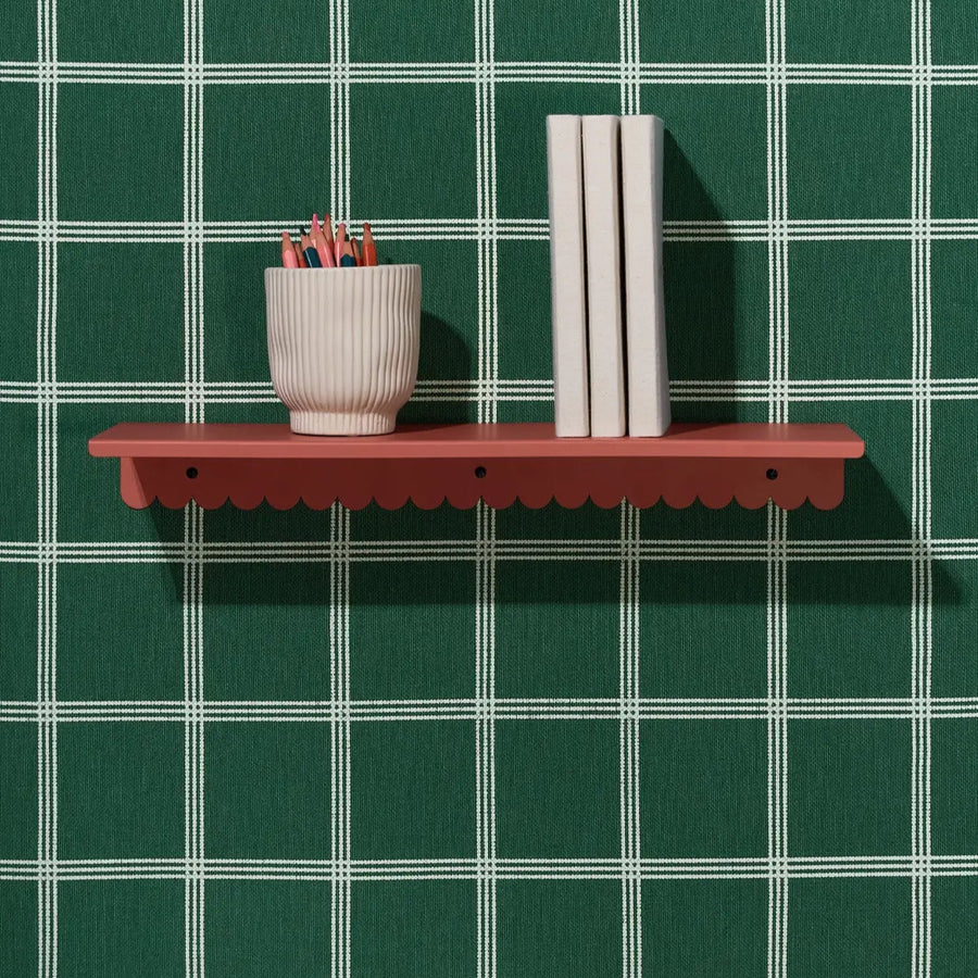 Wall Shelf Large Vibes - Burnt Red