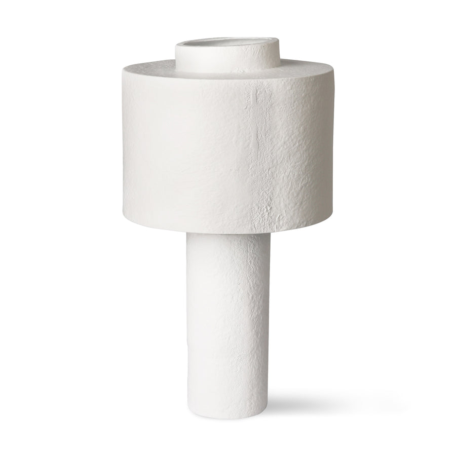 HKLiving Gesso Table Lamp Matt White