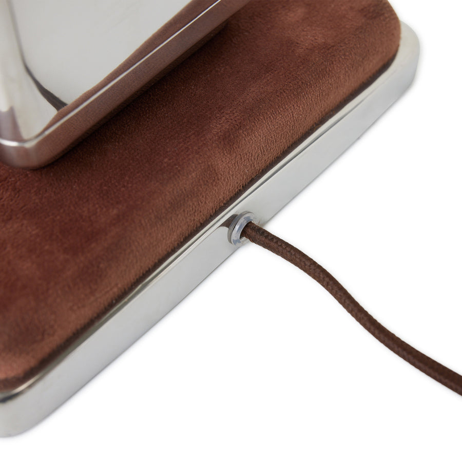 HKLIVING Brut Lamp Base Chrome VOL5131