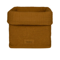 Thumbnail for Nobodinoz Wabi Sabi Basket Organiser Golden Brown