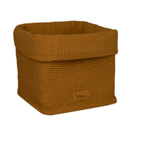 Thumbnail for Nobodinoz Wabi Sabi Basket Organiser Golden Brown