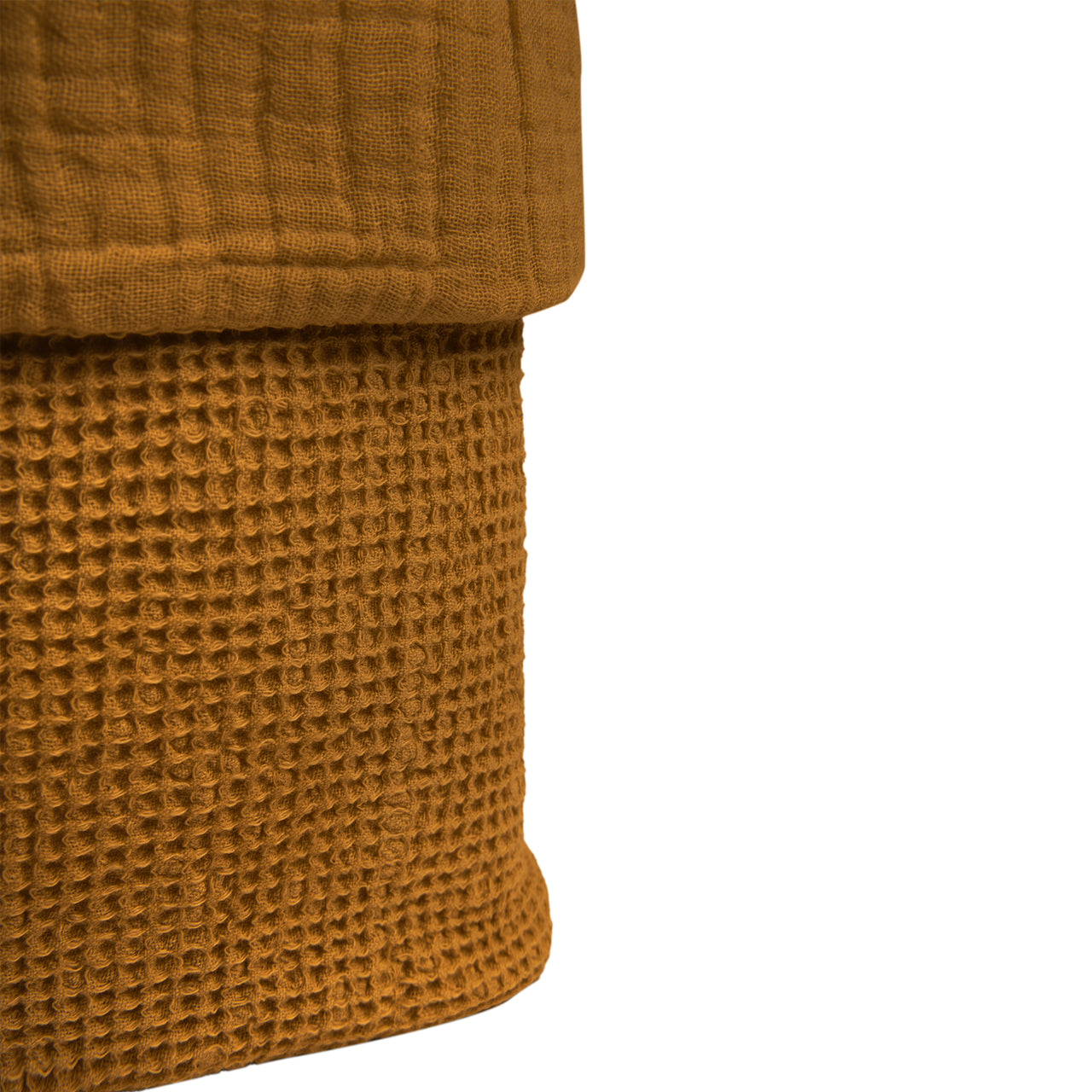Nobodinoz Wabi Sabi Basket Organiser Golden Brown