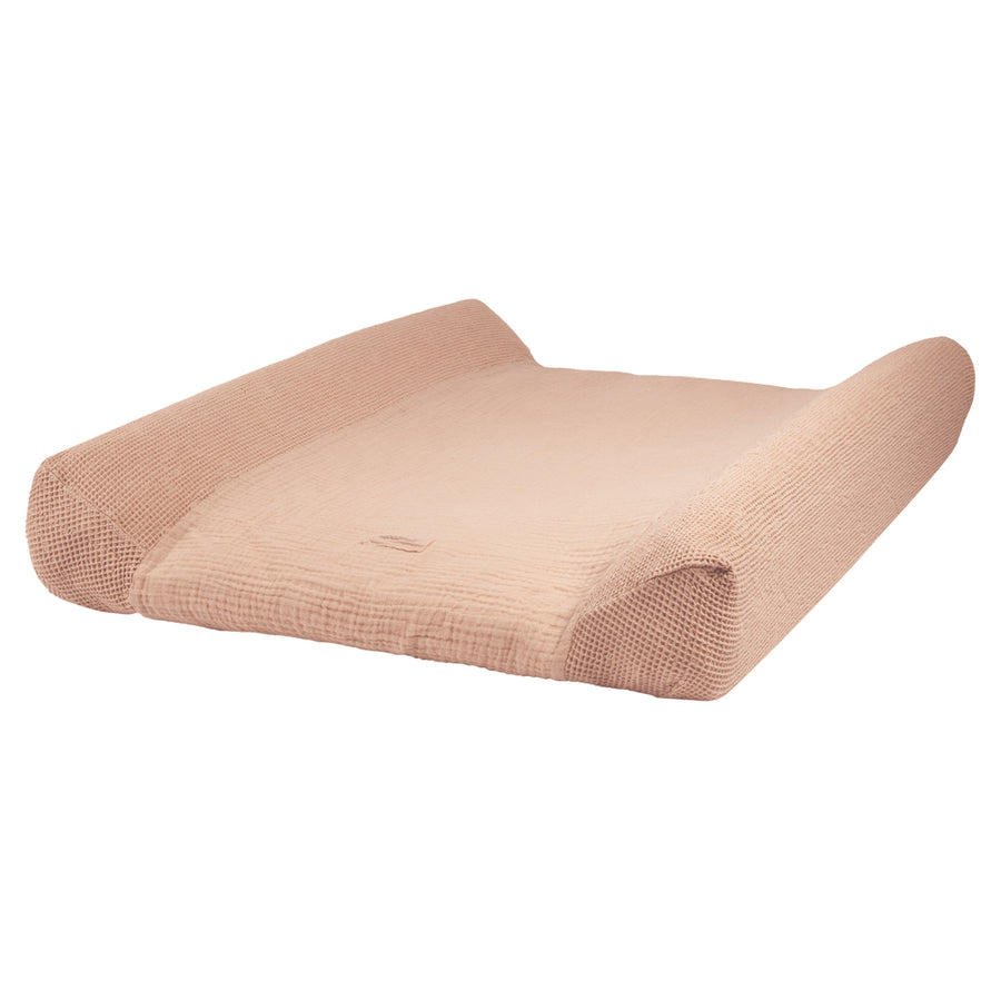 Nobodinoz Wabi Sabi Changing Mat Cover Powder Pink