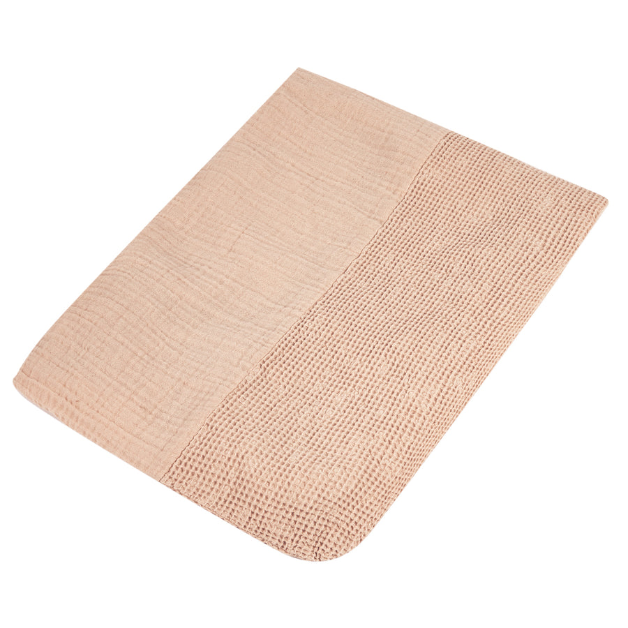Nobodinoz Wabi Sabi Changing Mat Cover Powder Pink