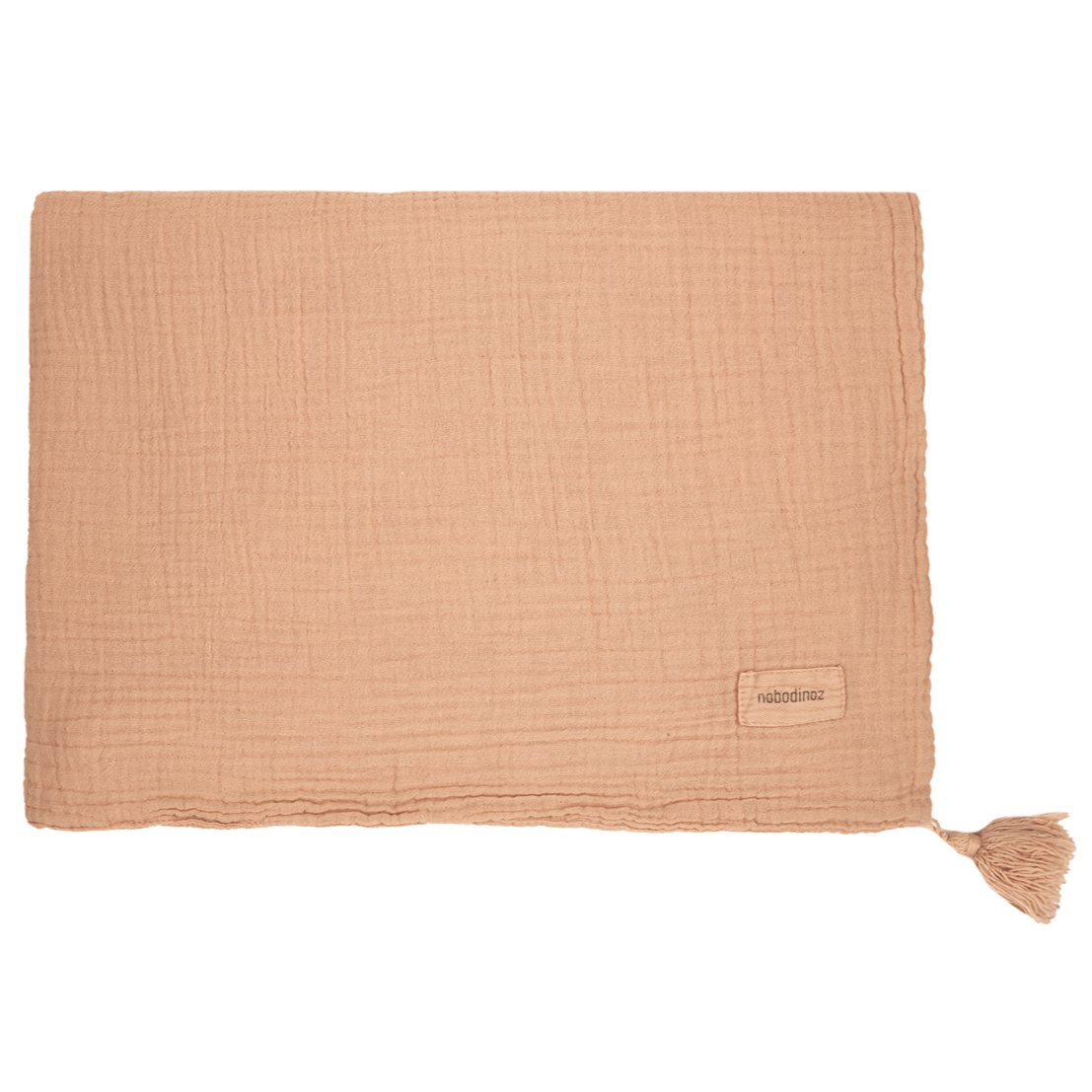 Wabi Sabi Blanket in Washed Double Muslin Powder Pink