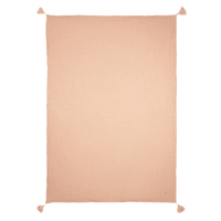 Thumbnail for Wabi Sabi Blanket in Washed Double Muslin Powder Pink