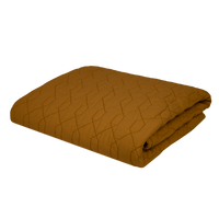 Thumbnail for Wabi Sabi Quilted Blanket Golden Brown