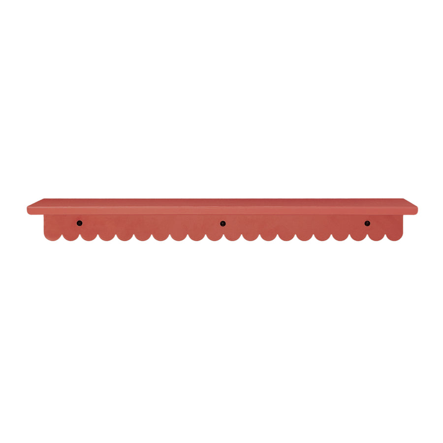 Wall Shelf Large Vibes - Burnt Red
