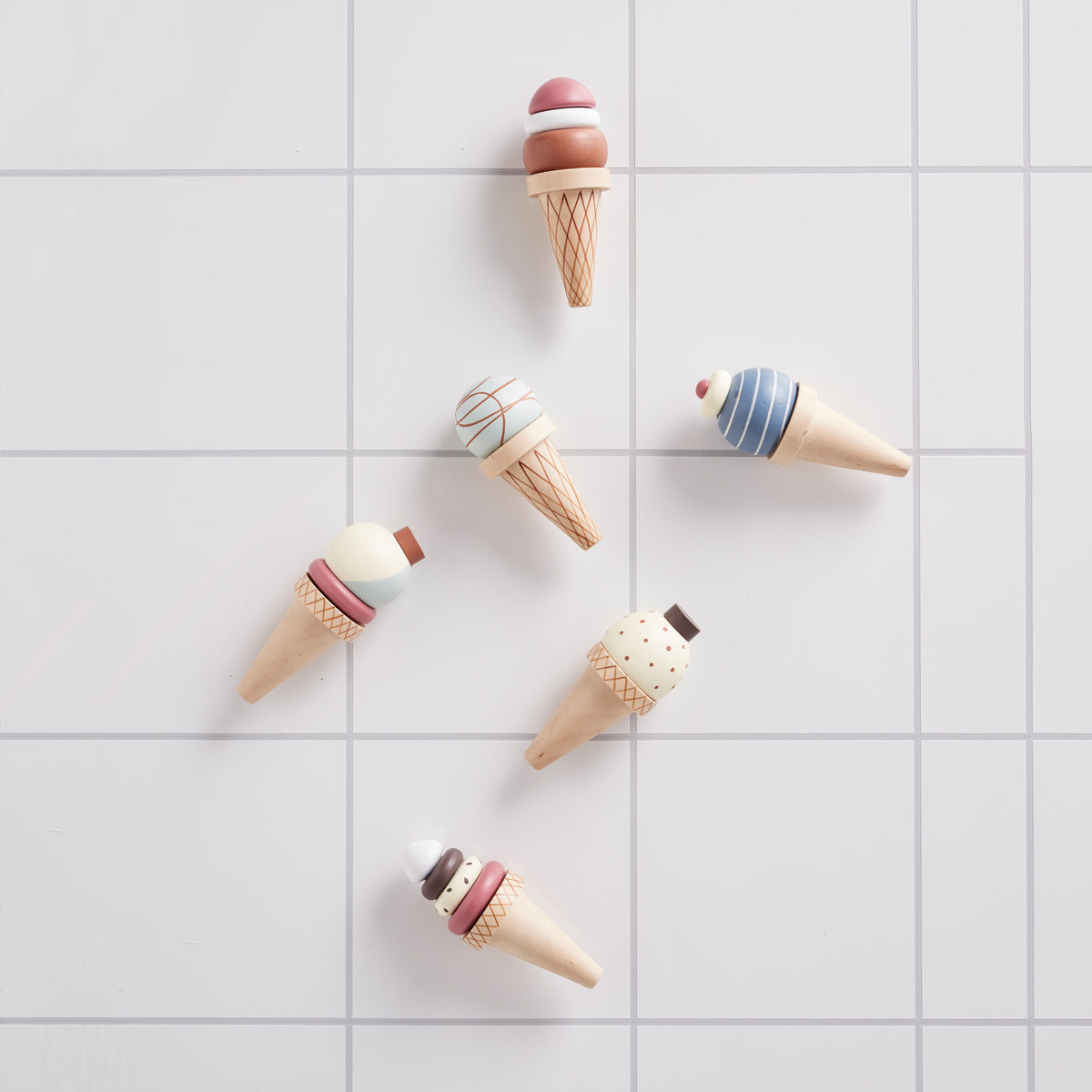 Kids concept Ice cream with rack