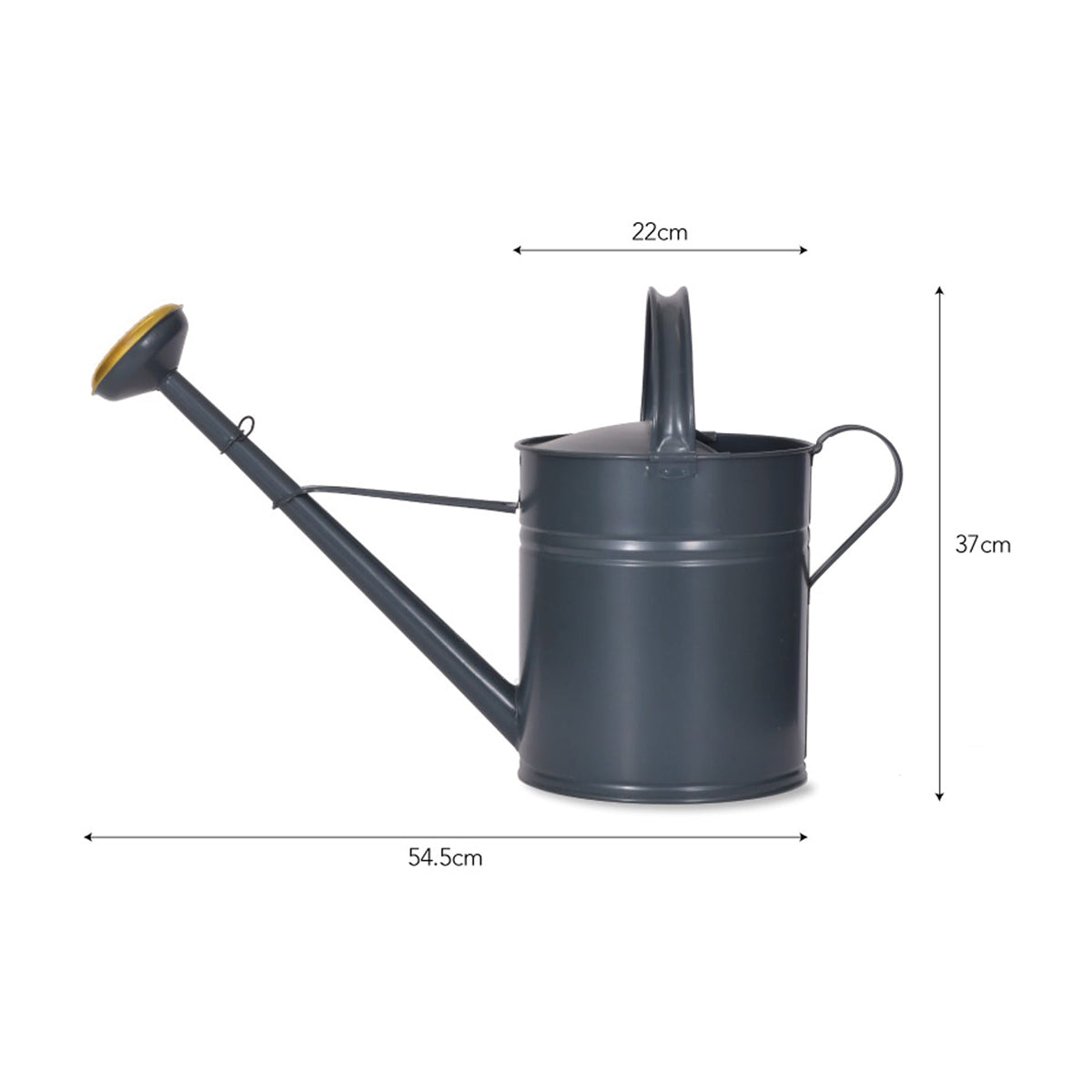 Garden trading black carbon metal Watering Can plant from house doctor