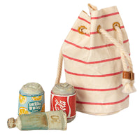 Thumbnail for Maileg miniature dolls house Beach bag with essentials