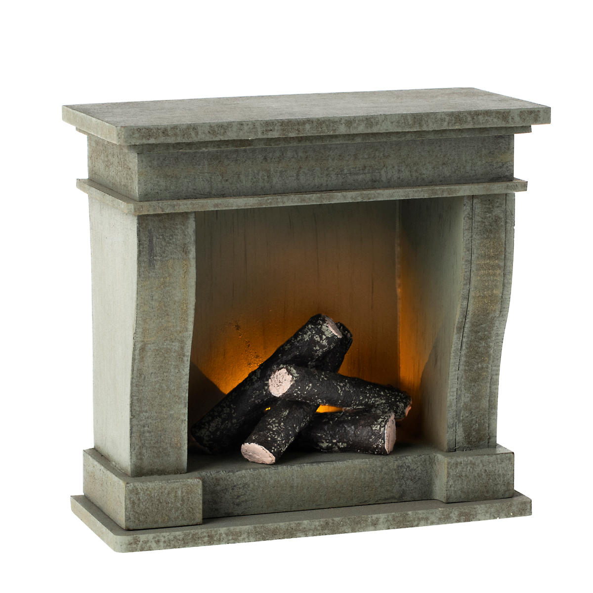 Miniature Fireplace Mouse 11-2013-00