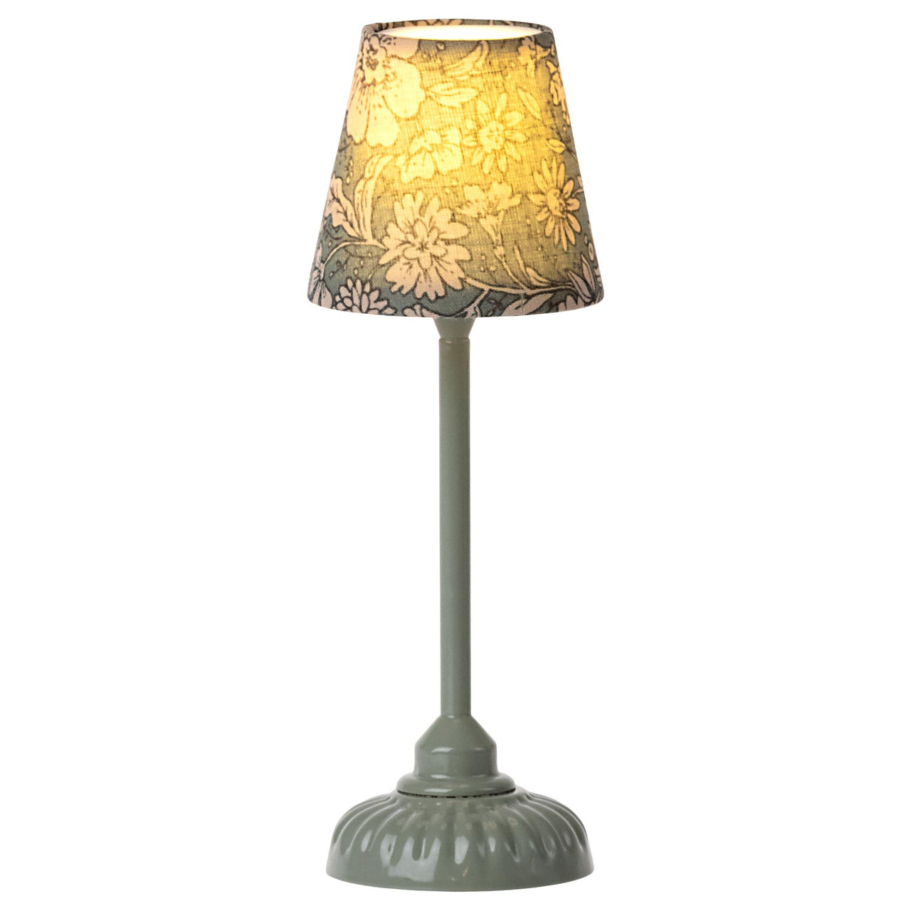 Maileg Vintage Floor Lamp Small Dark Mint 11-2123-01