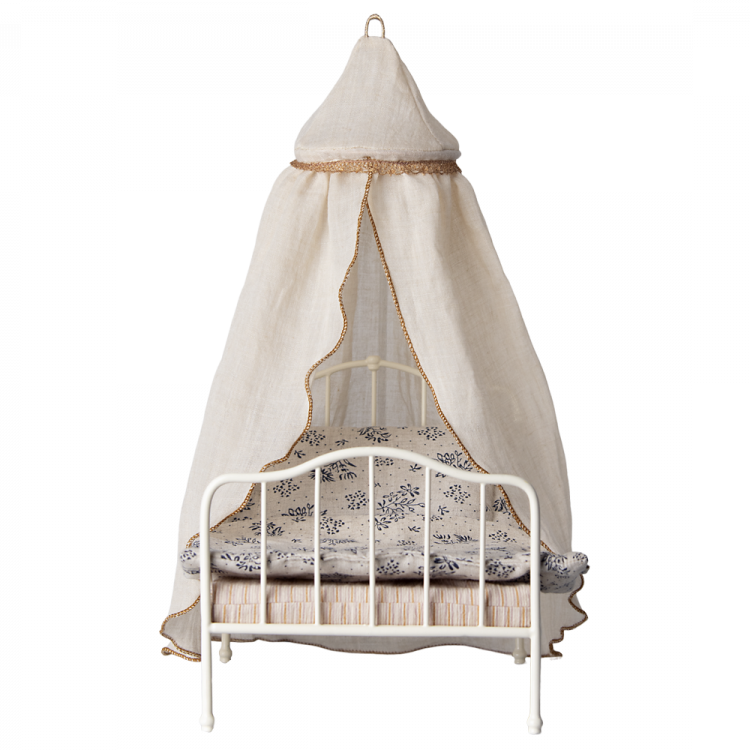  Maileg Miniature Bed Canopy Cream 11-2411-00