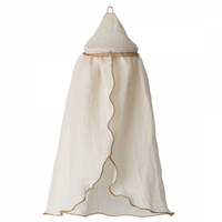 Thumbnail for  Maileg Miniature Bed Canopy Cream 11-2411-00