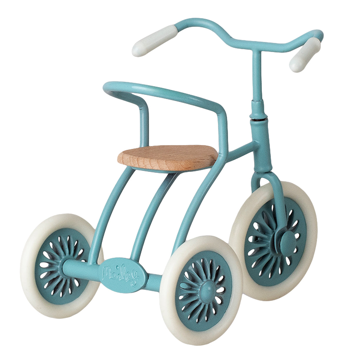 Maileg Abri à tricycle, Mouse - petrol blue 5707304119036 11-3104-00