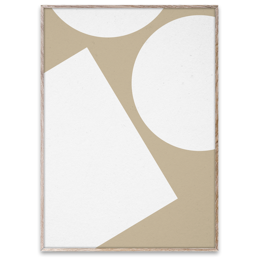 Paper Collective Wall Art Posters Simple Forms I By Nina Bruun