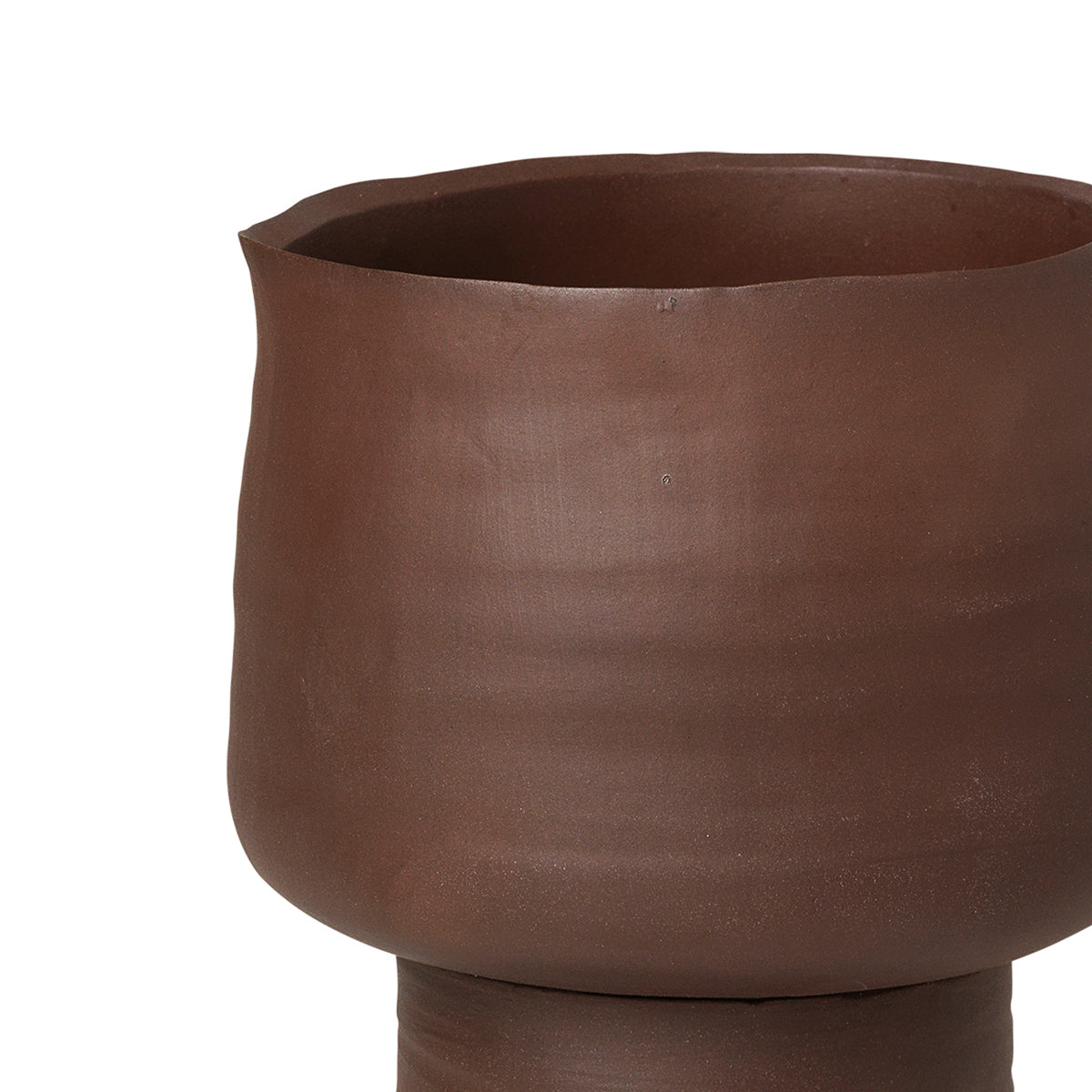 Broste Copenhagen Vase Axil Stoneware Red Clay Medium