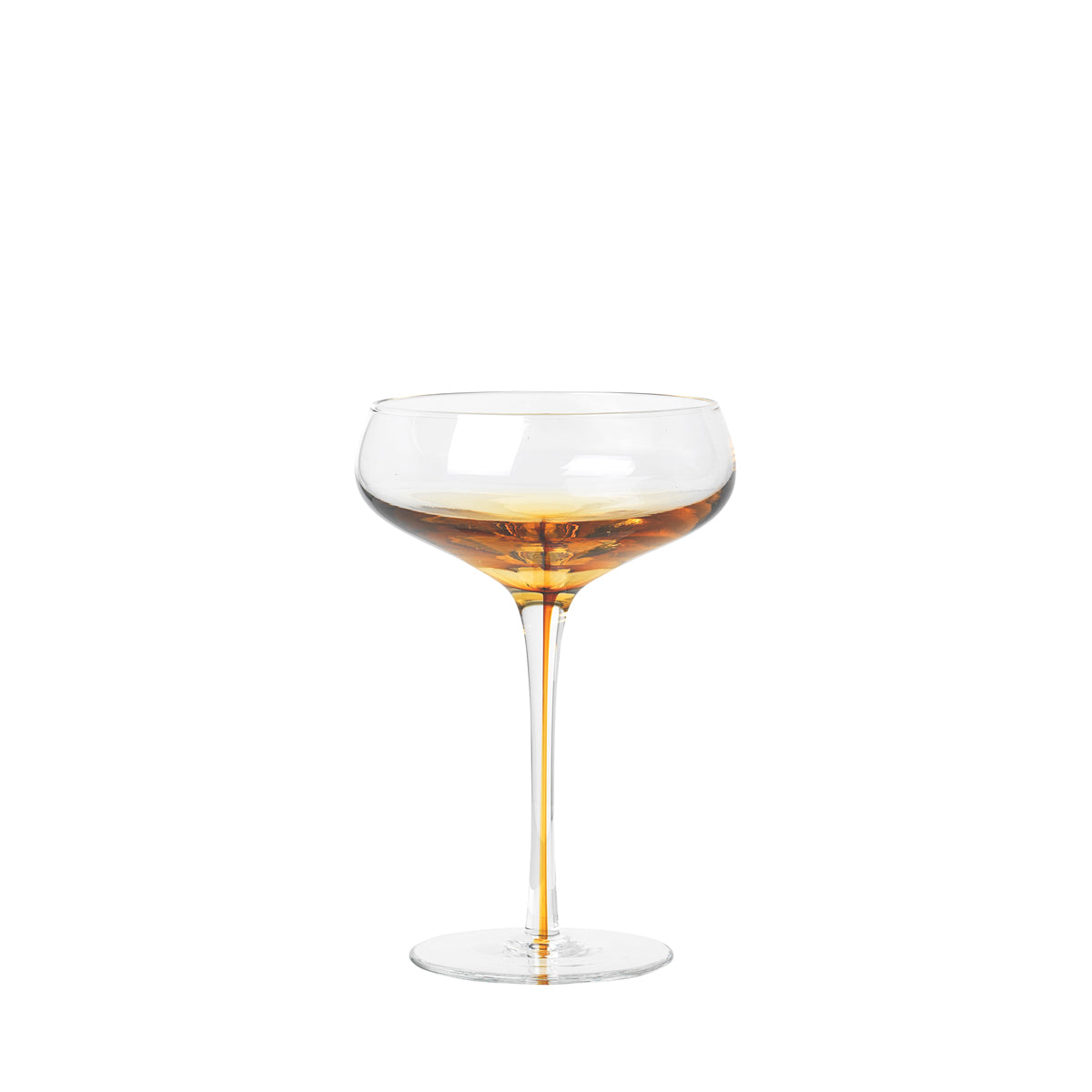 Broste Copenhagen Amber Cocktail Glass