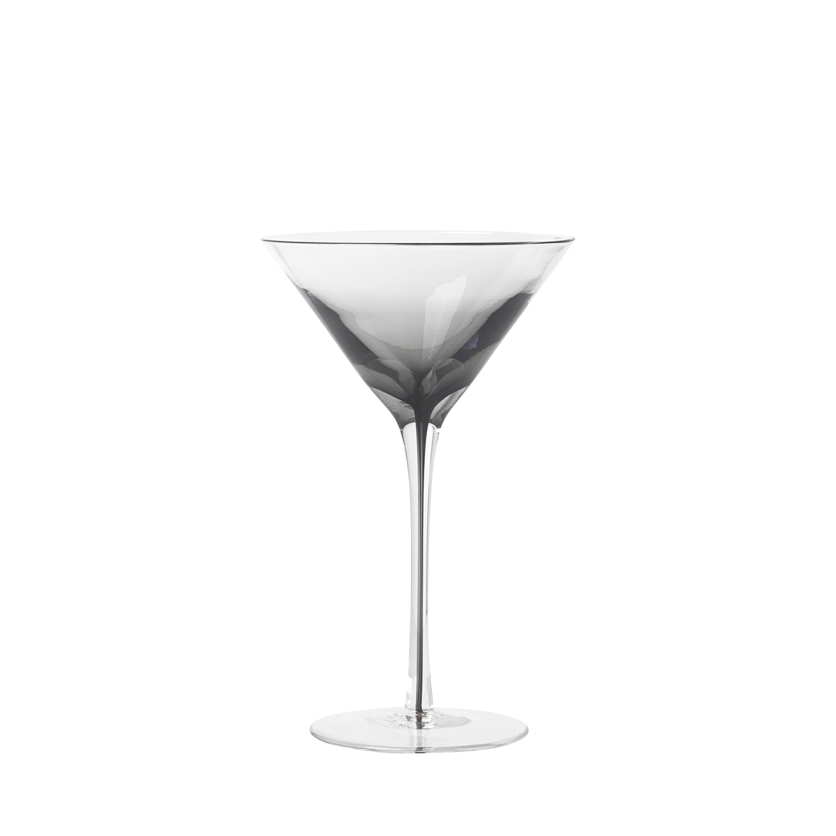 Smoke Martini Glass