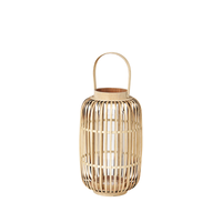 Thumbnail for Emsi Bamboo Glass Lantern 42cm