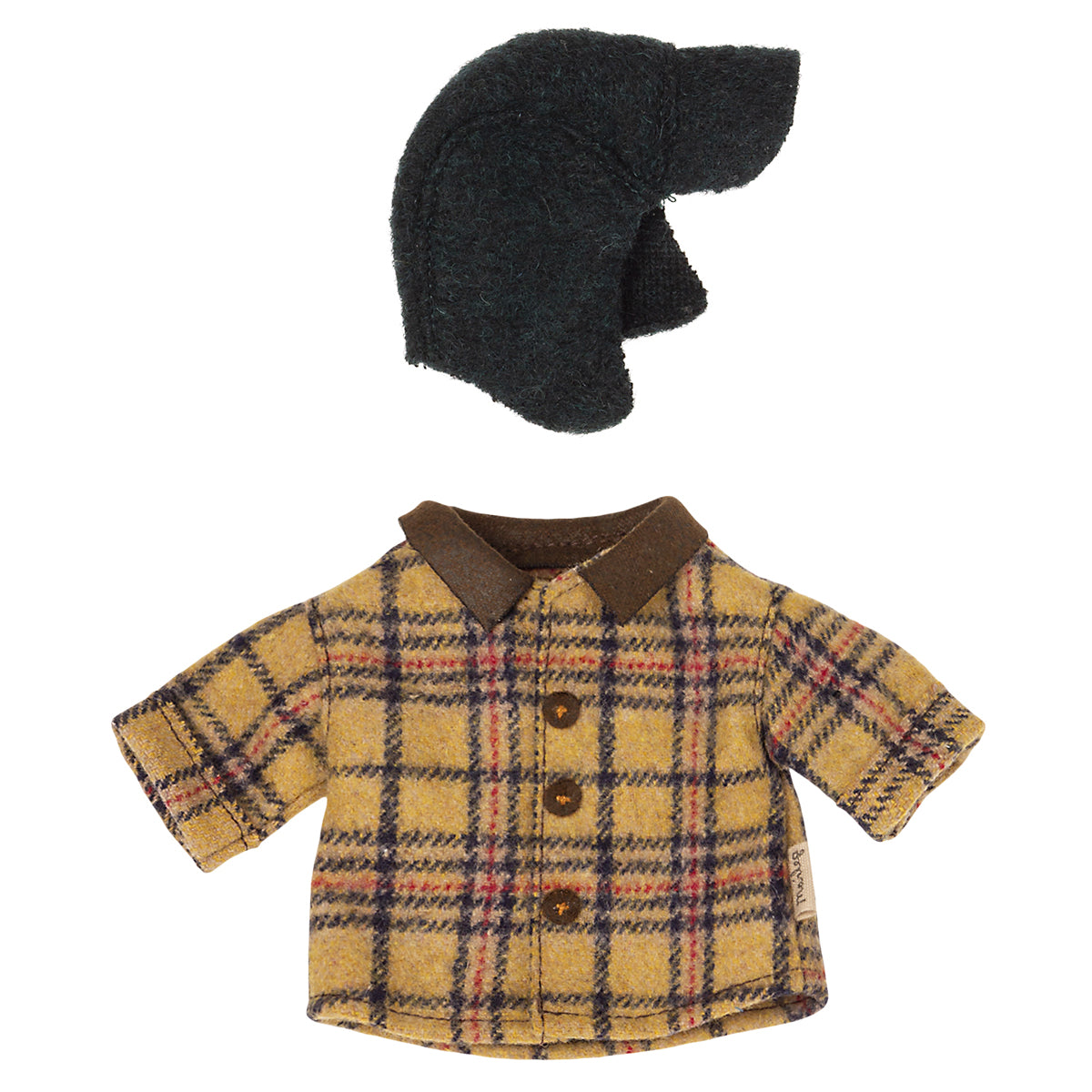 Maileg AW21 Woodsman Jacket and Hat For Teddy Dad