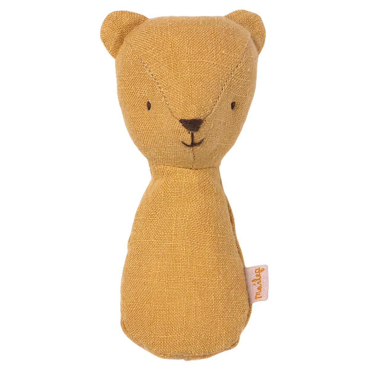 Teddy Rattle Dusty Yellow