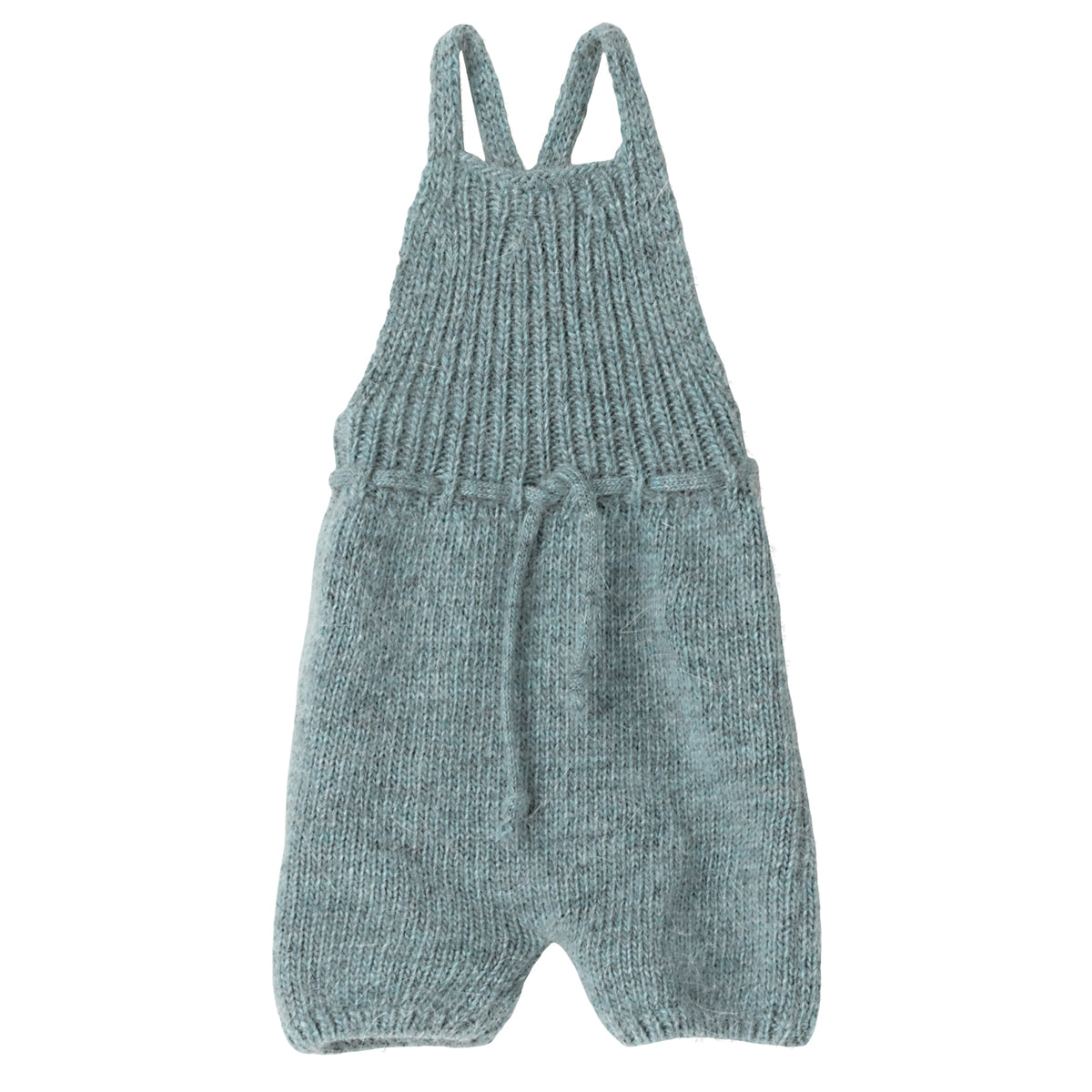 Maileg Rabbit size 4 Knitted Overall Blue 16-2422-00