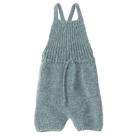 Thumbnail for Maileg Rabbit size 4 Knitted Overall Blue 16-2422-00