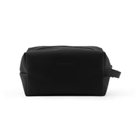 Thumbnail for Toiletry bag | black Monk and Anna PU Leather vegan wash bag