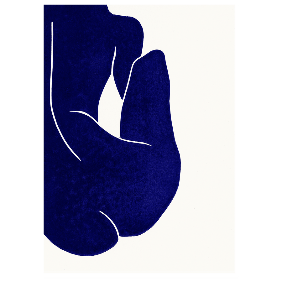 Linocut II By Jazmine Andrew