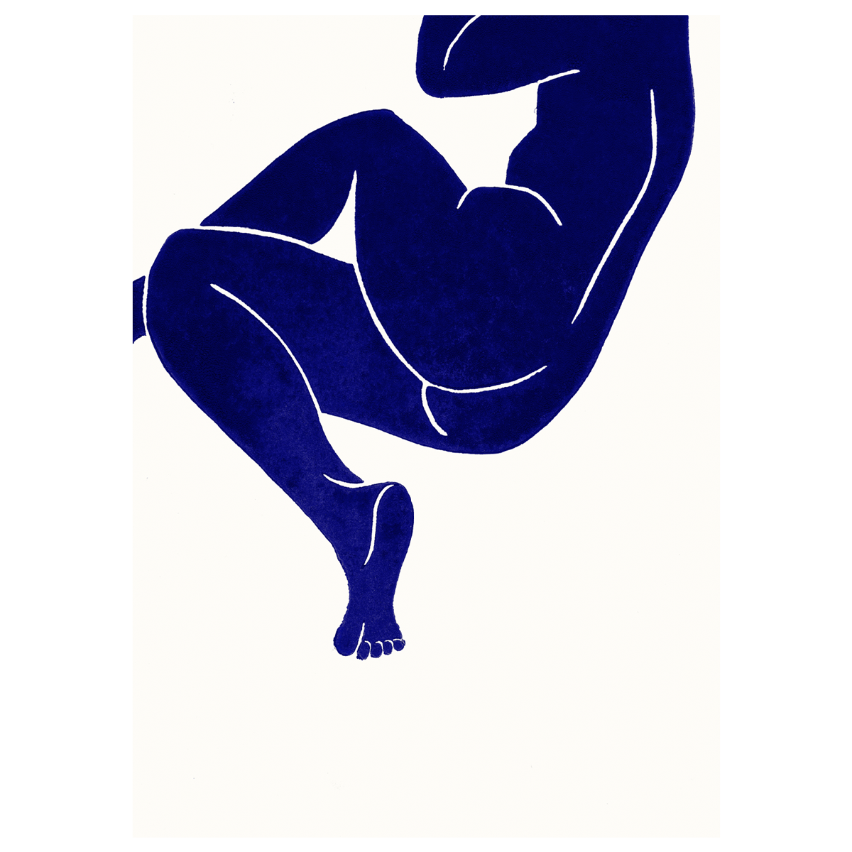 Linocut III By Jazmine Joye