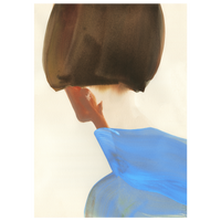 Thumbnail for Paper Collective Wall Art Posters  The Blue Cape By Amelie Hegardt